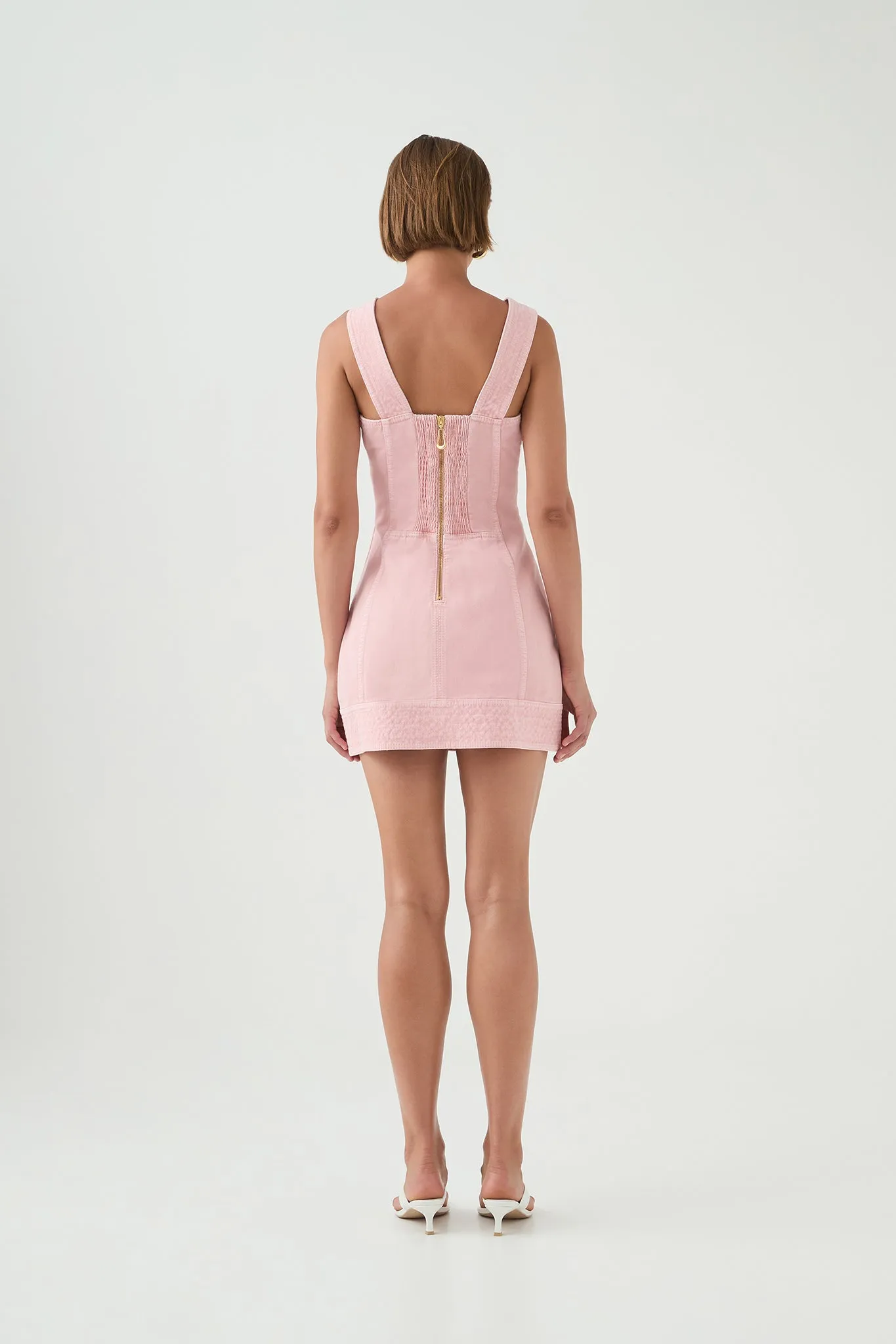 Ayden Denim Mini Dress