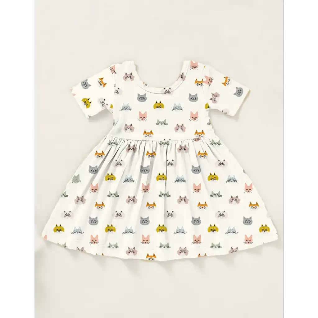 Cat Lover Bamboo Twirl Dress