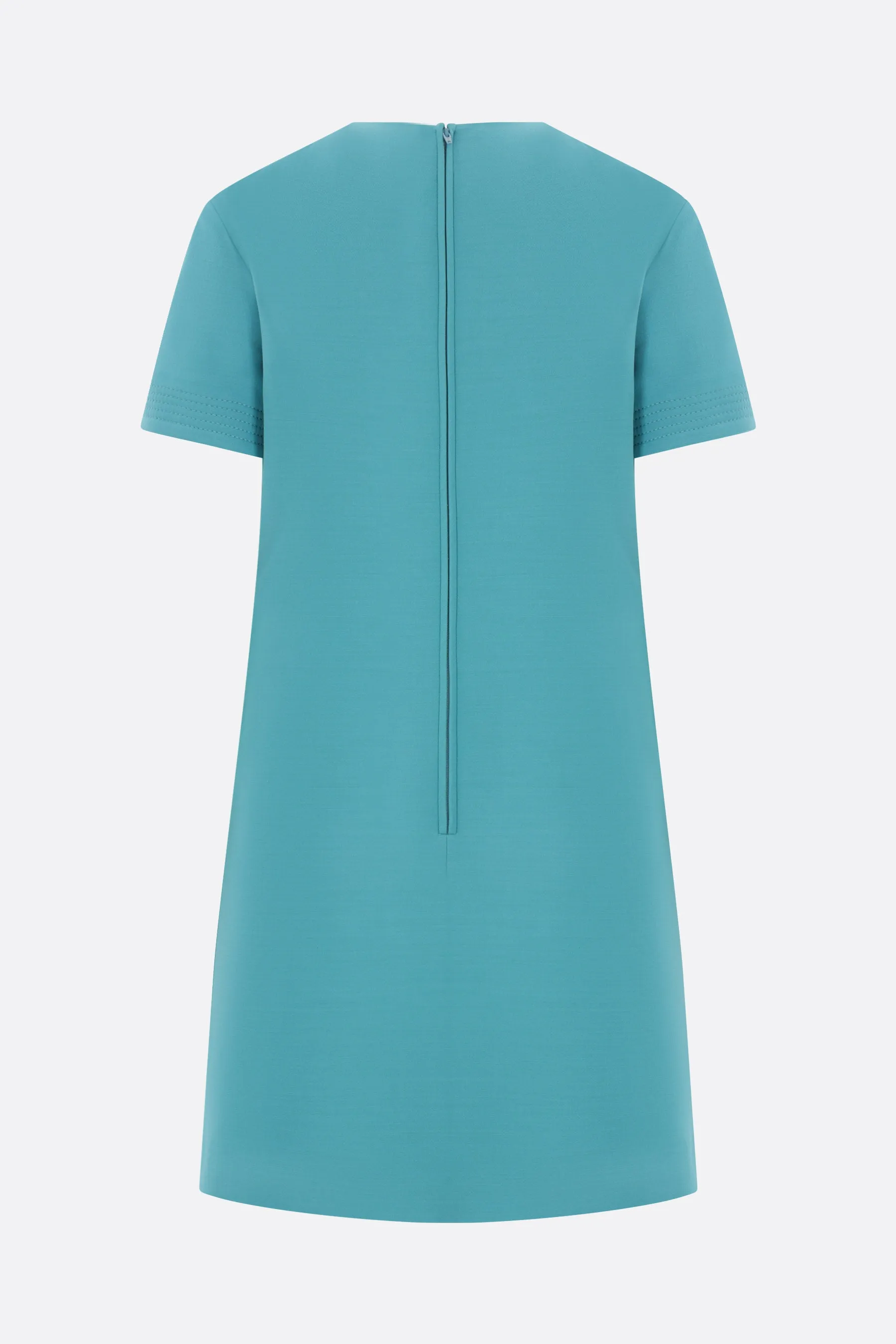 Crepe Couture Short Dress
