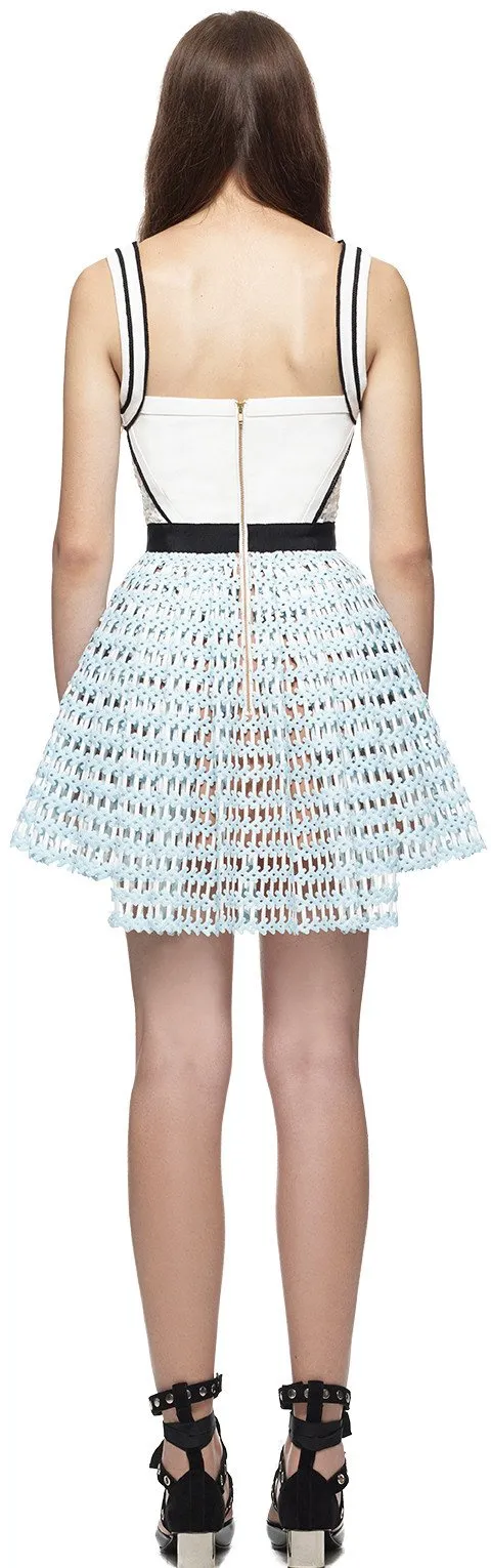 Cut-Out Mini Dress