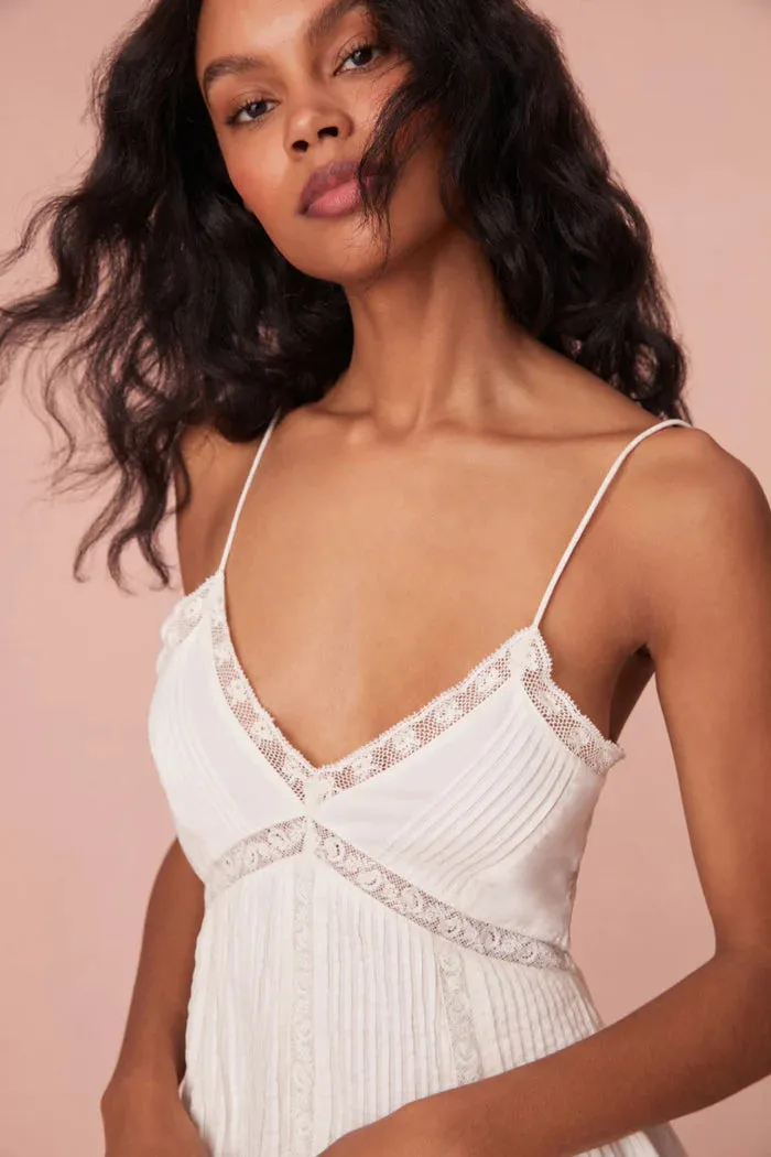 Docila Mini Dress ~ White
