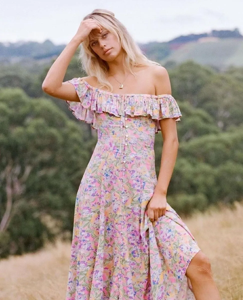 Dolly Off Shoulder Sundress Popsicle