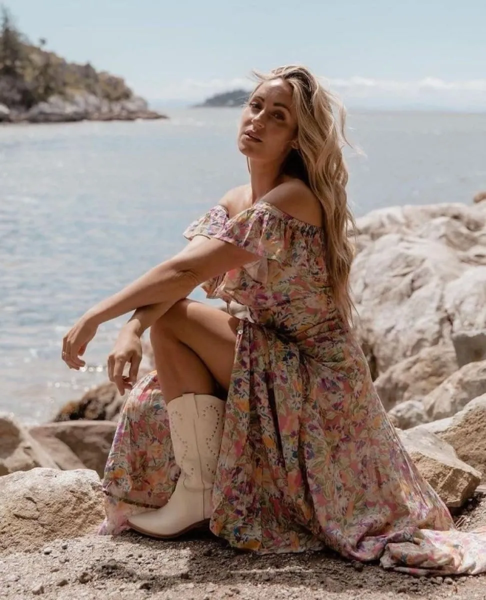 Dolly Off Shoulder Sundress Popsicle