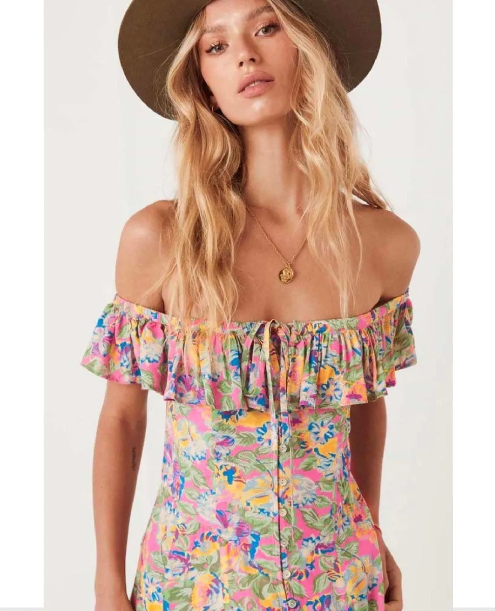 Dolly Off Shoulder Sundress Popsicle