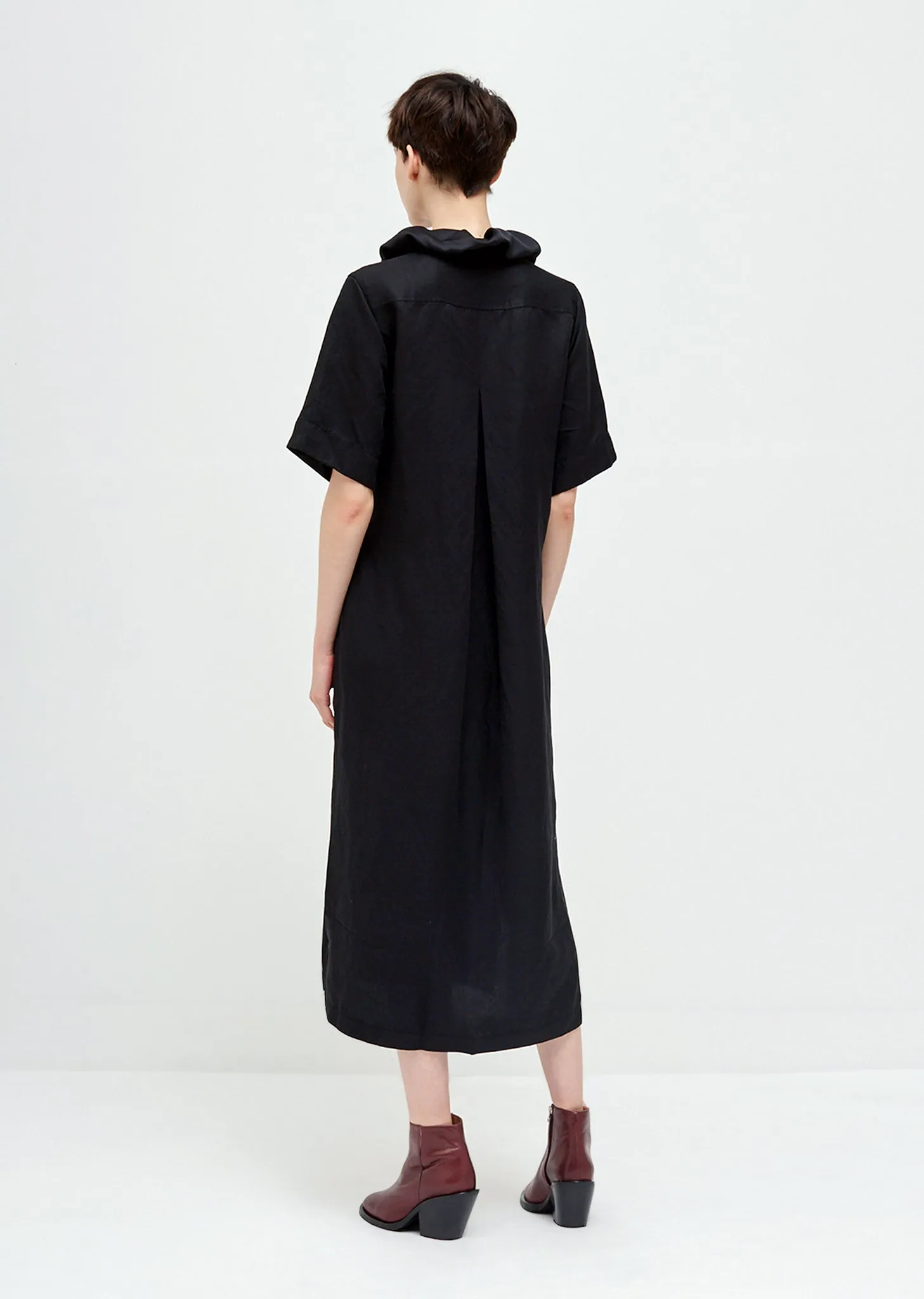 Hyde Short Sleeve Drawstring Dress