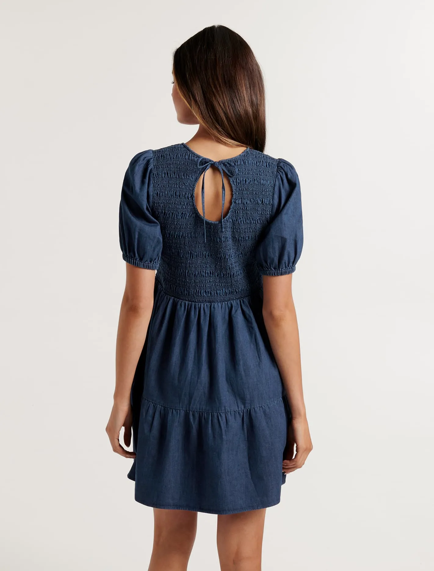 Kellie Denim Mini Dress