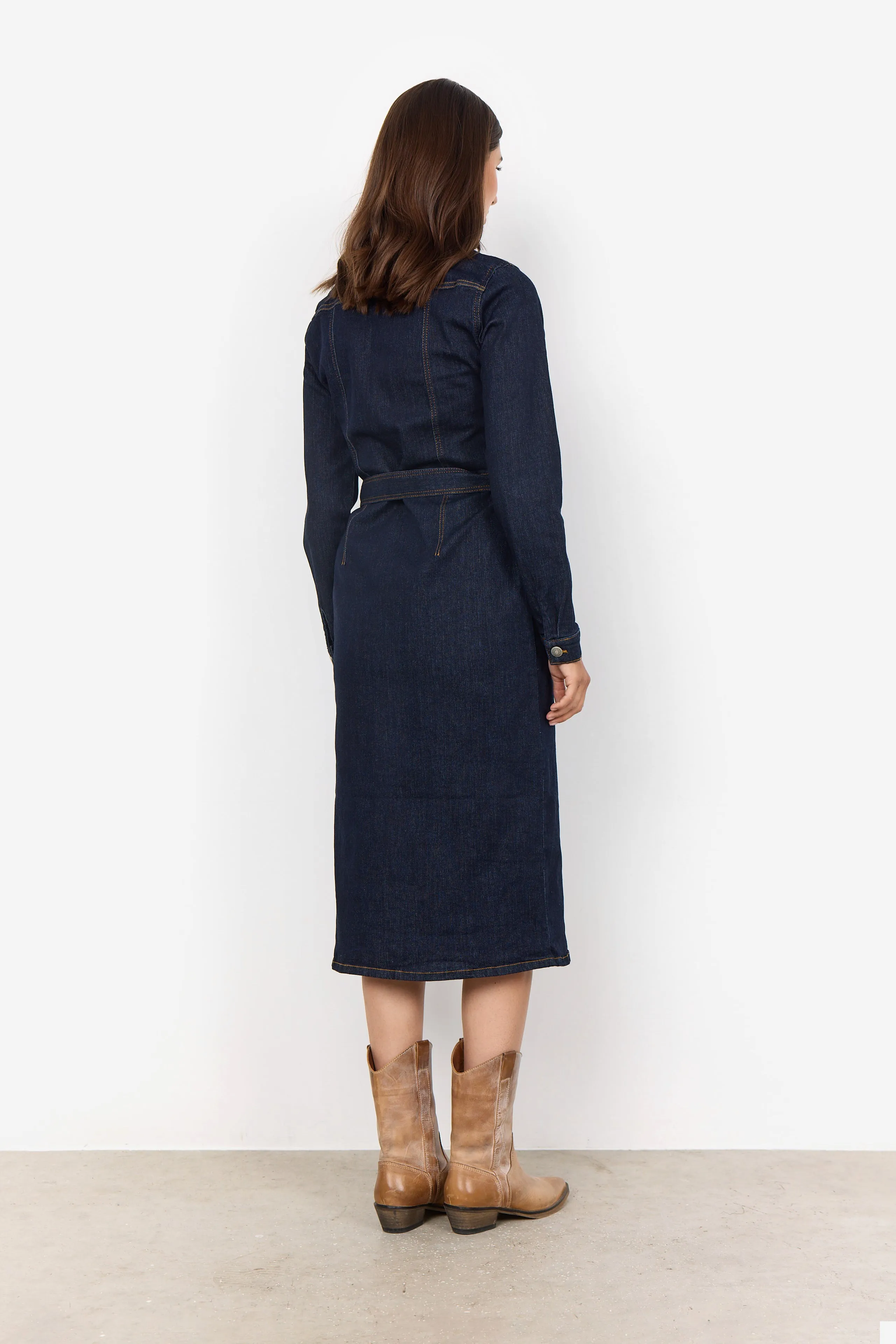 Kimberly Dress - Denim Blue