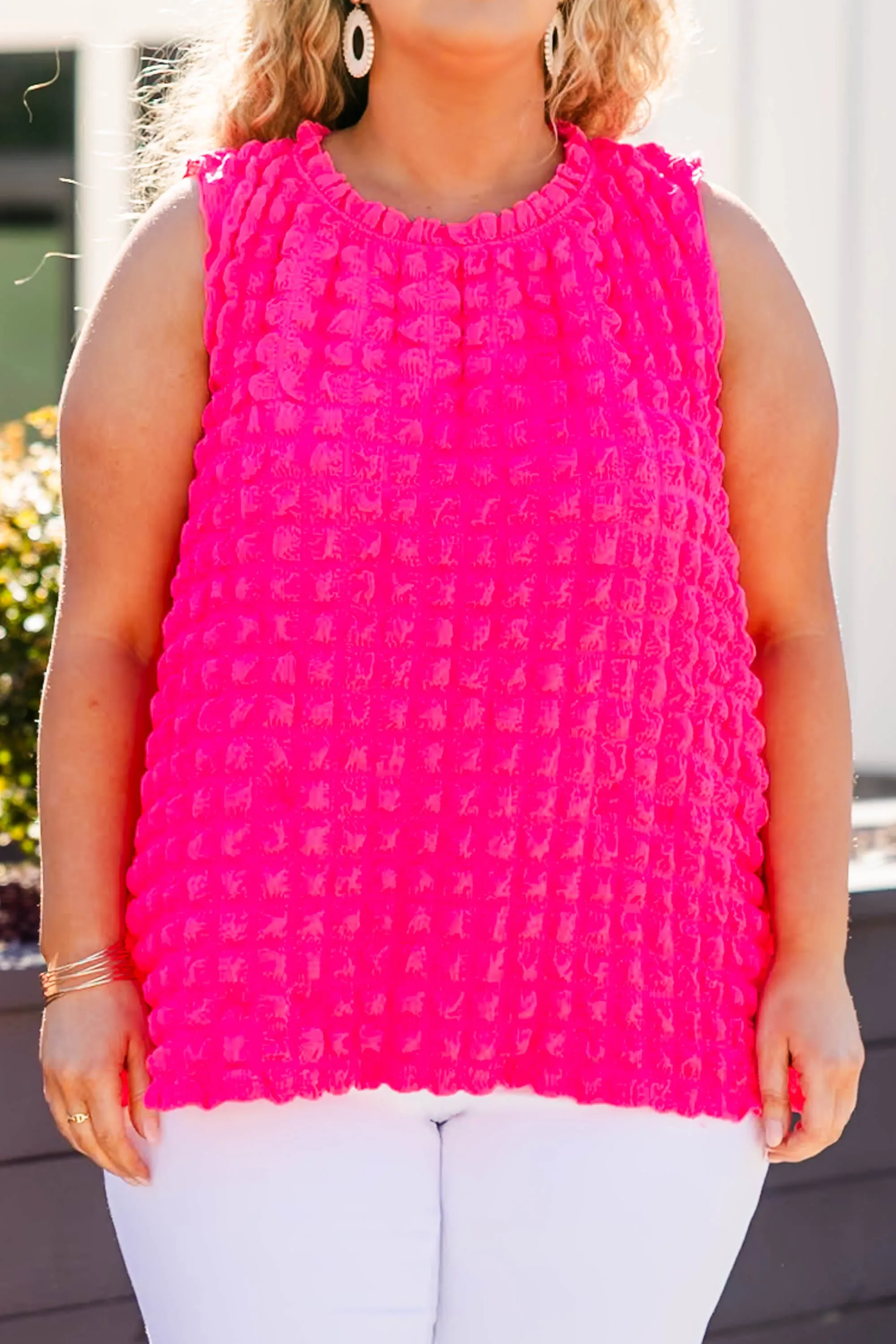 Magically Mine Tank, Neon Pink