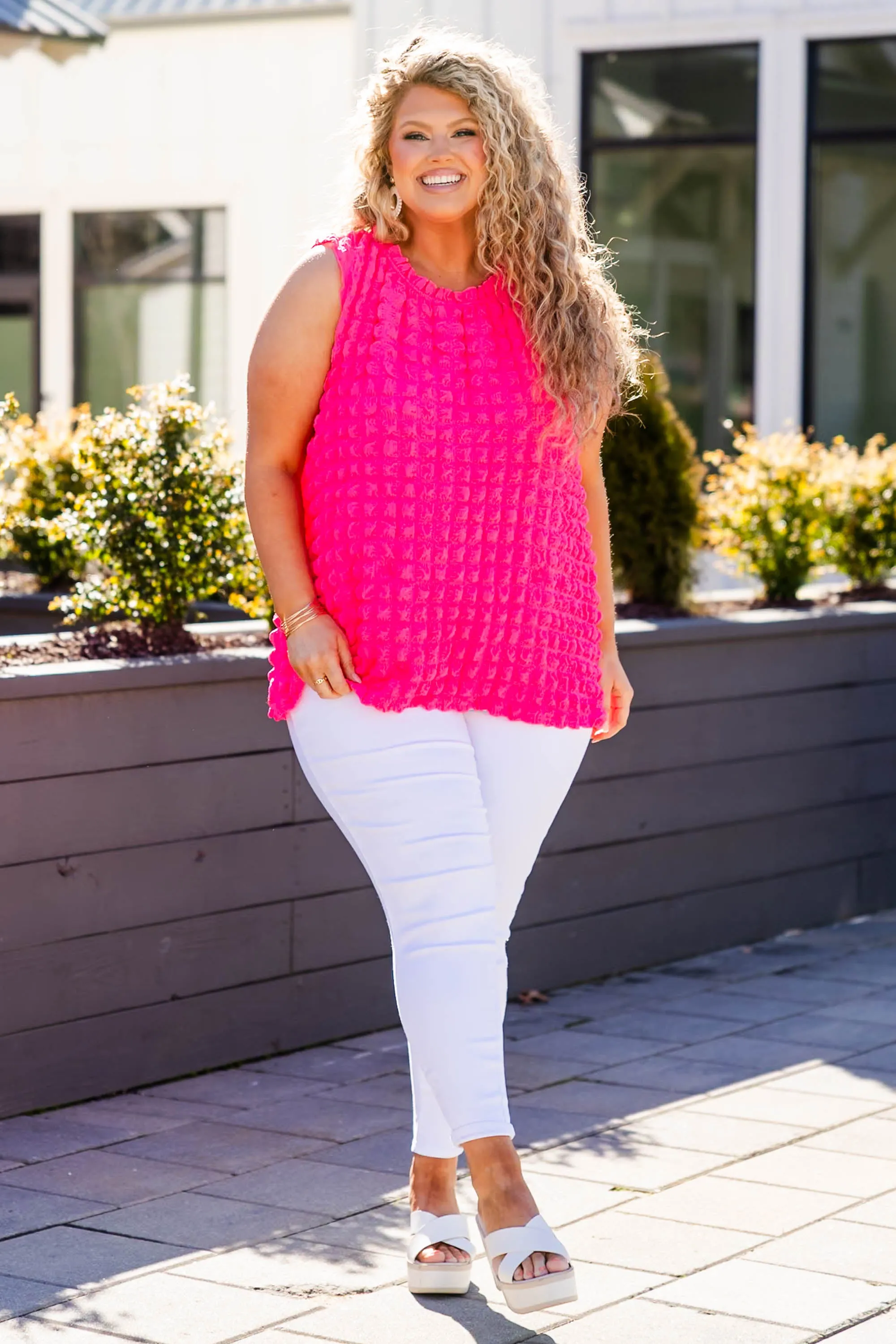 Magically Mine Tank, Neon Pink