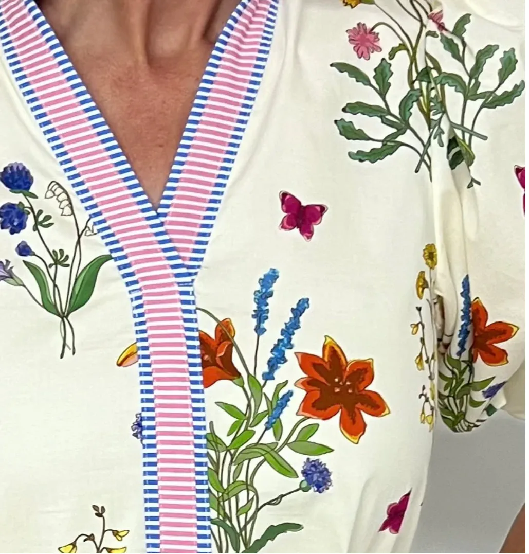 Newbury Floral Drop Waste Dress