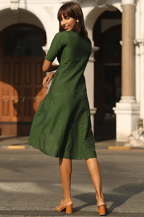 Okhai 'Parakeet' Pure Cotton Dress