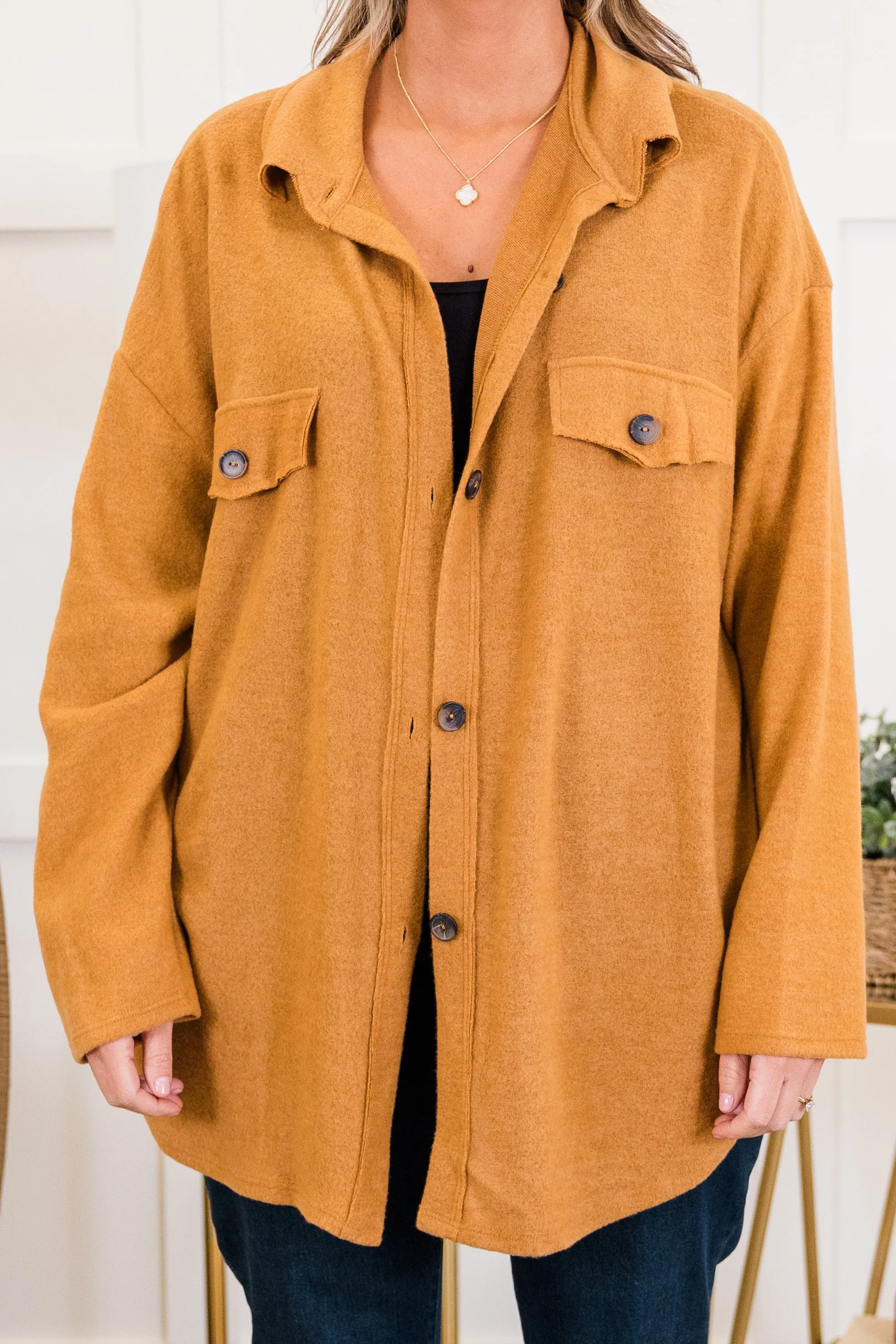 Passing Glances Jacket, Caramel
