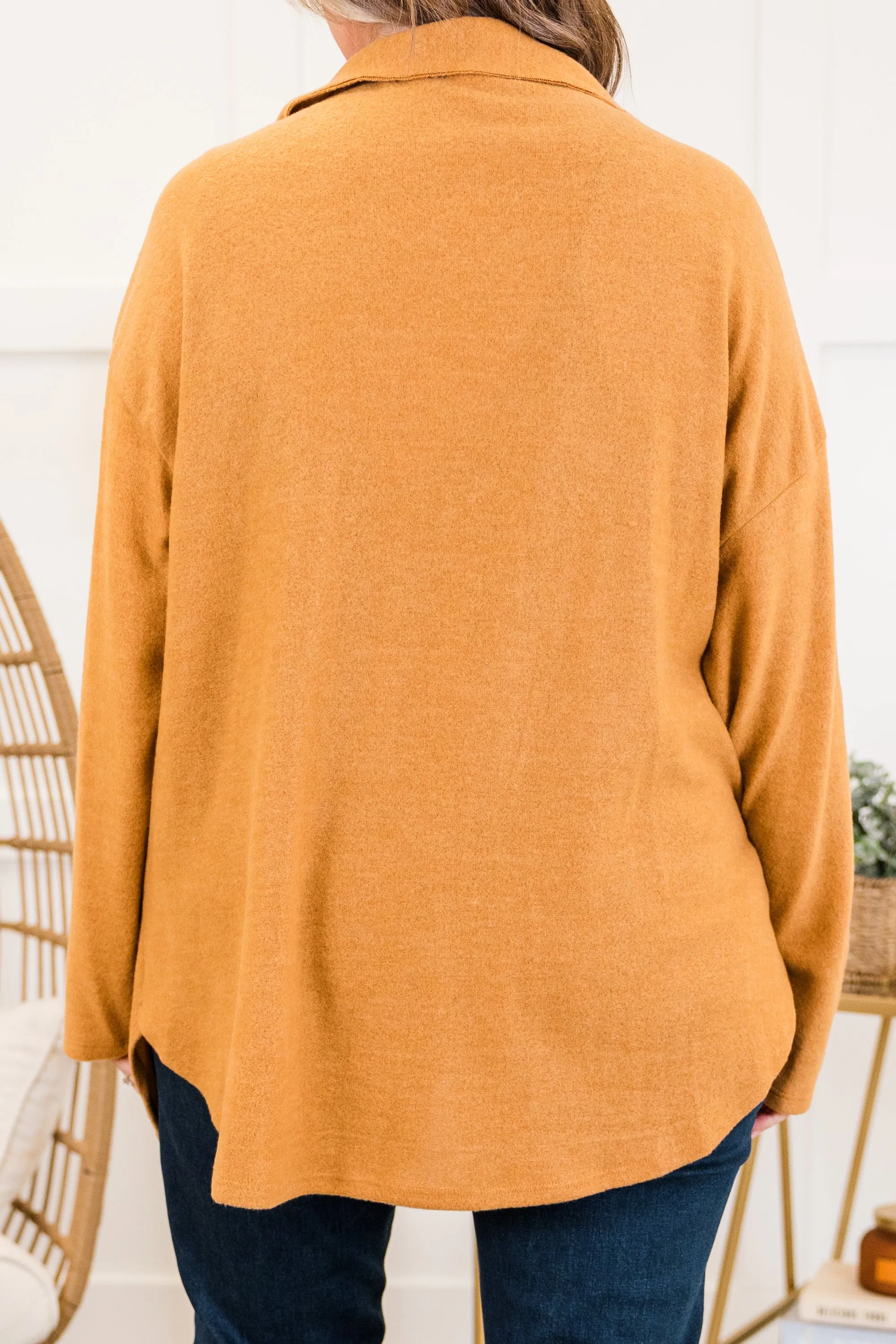 Passing Glances Jacket, Caramel