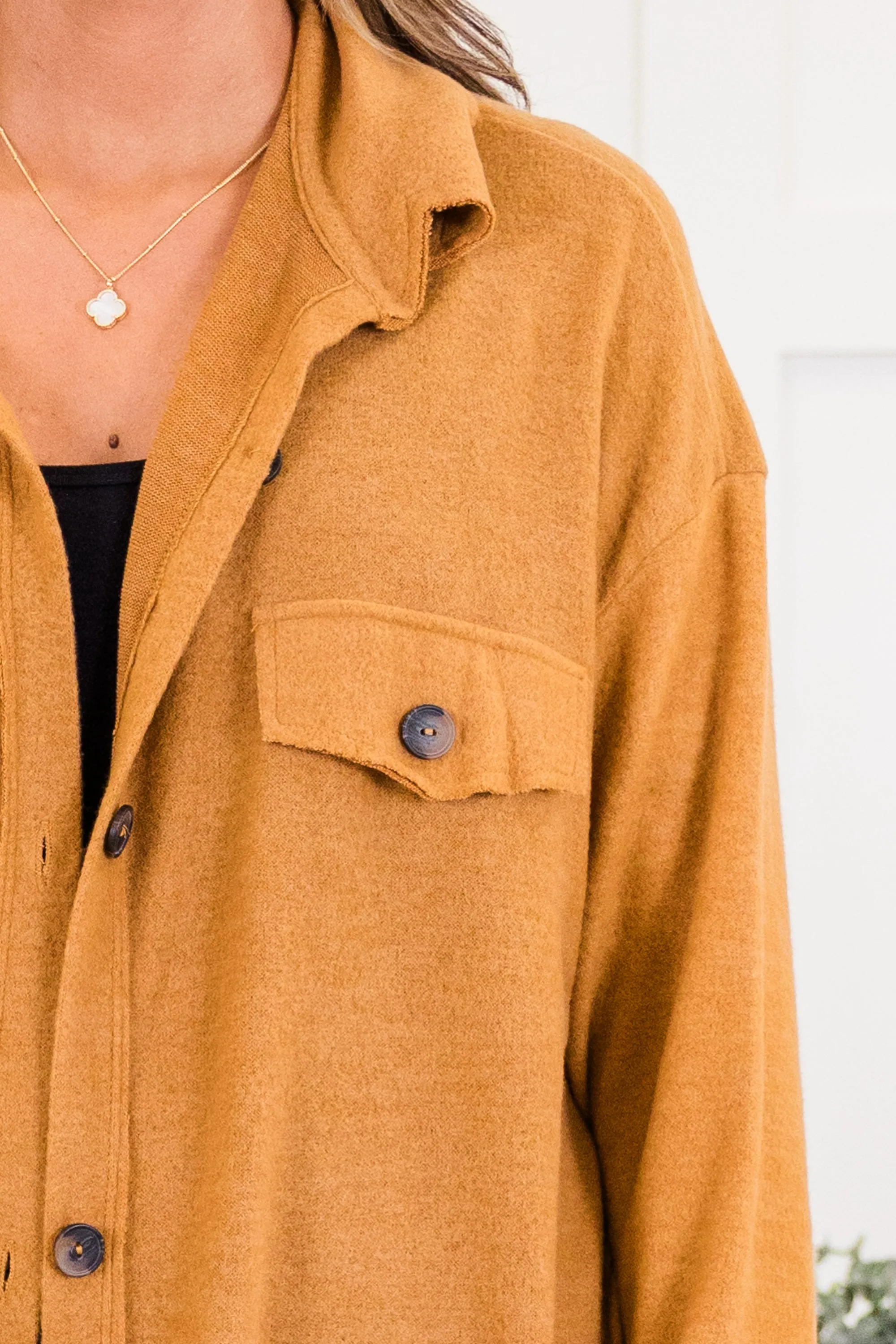 Passing Glances Jacket, Caramel