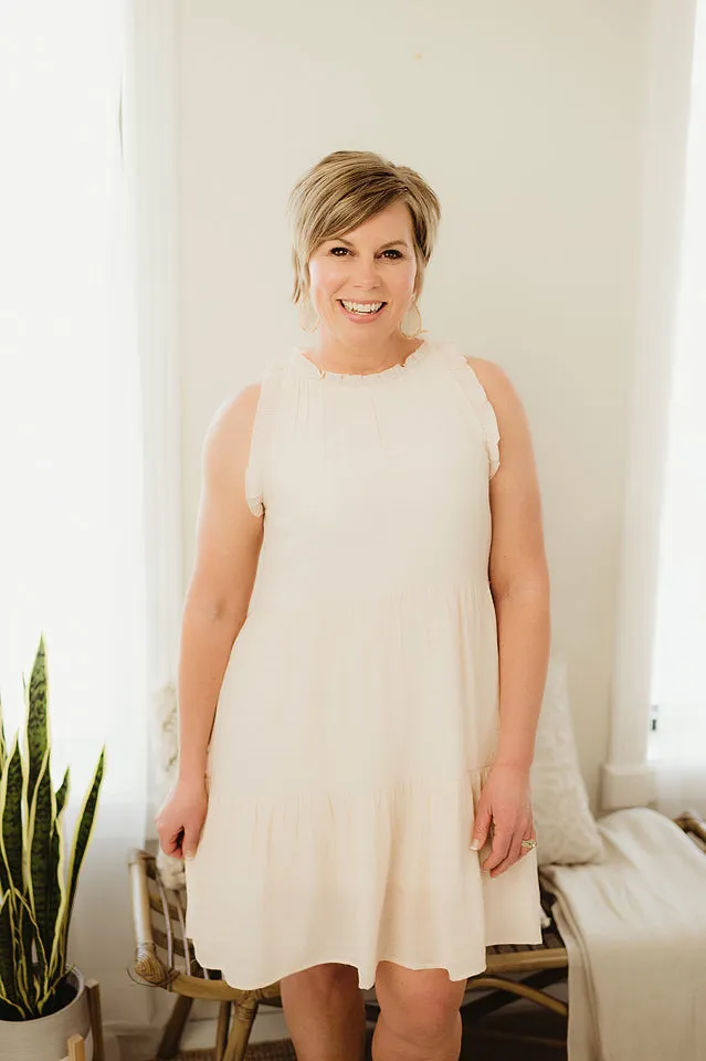 Ruffle Textured Tiered