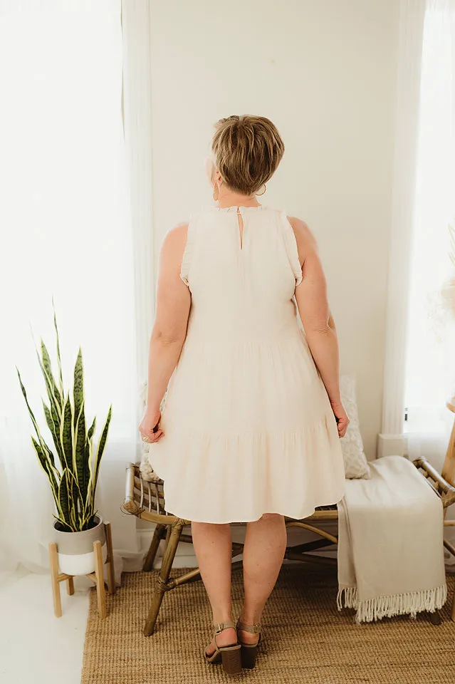 Ruffle Textured Tiered