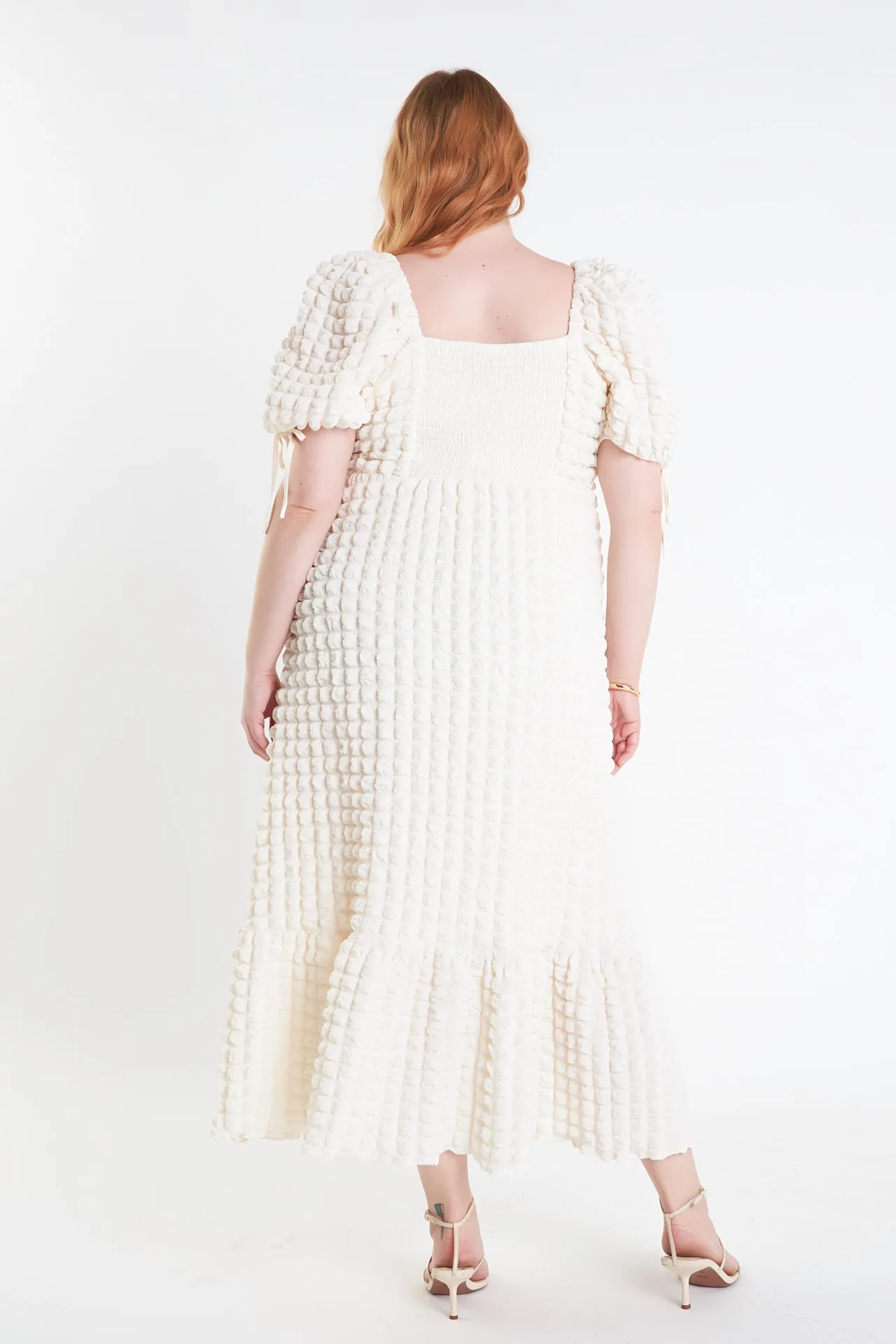 Textured Maxi Dress