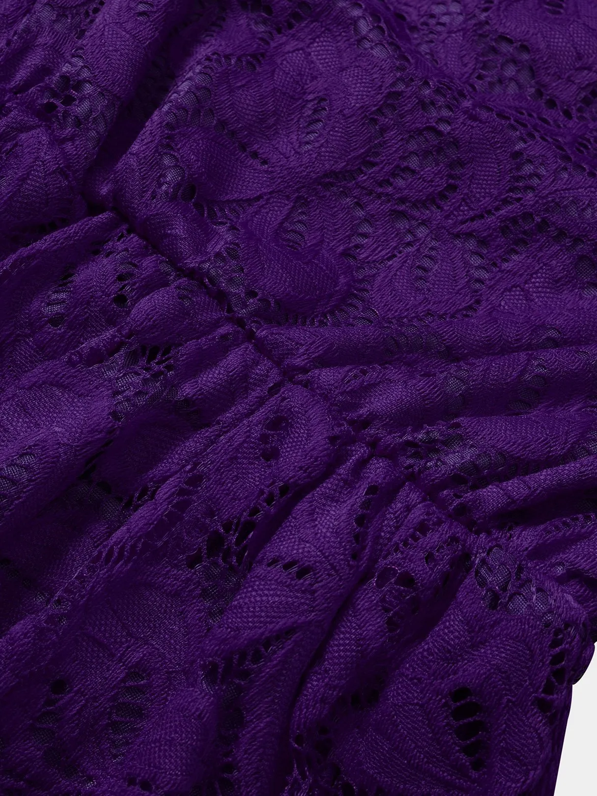 Wholesale Bateau Long Sleeve Crochet Lace Embellished Sexy Dress