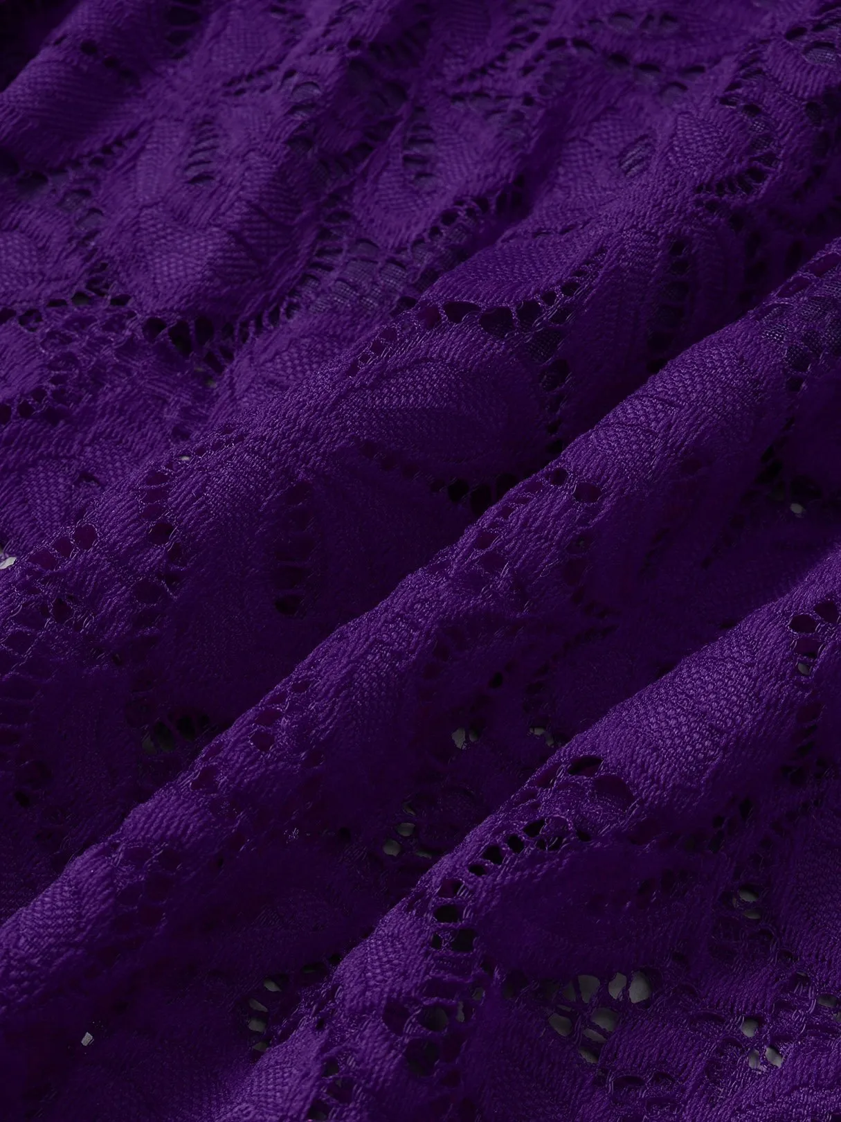 Wholesale Bateau Long Sleeve Crochet Lace Embellished Sexy Dress