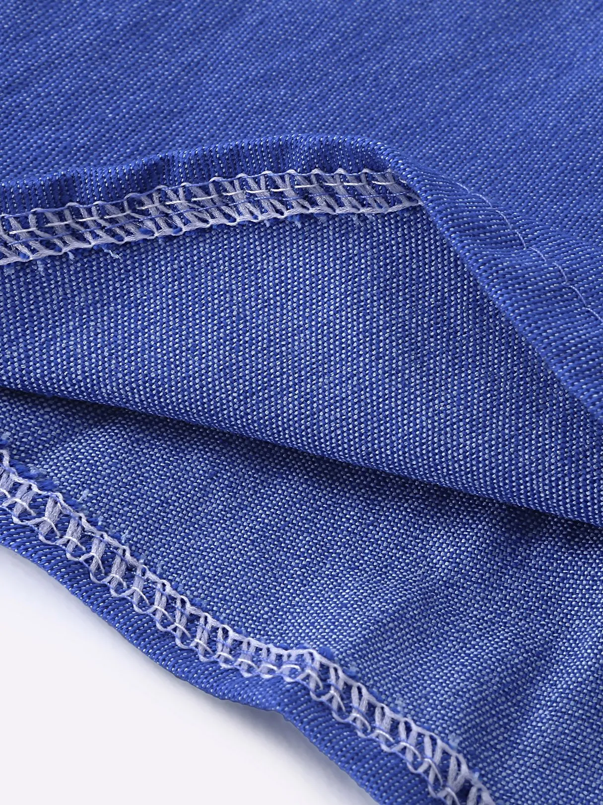 Wholesale Blue Off The Shoulder Short Sleeve Plain Sexy Dress