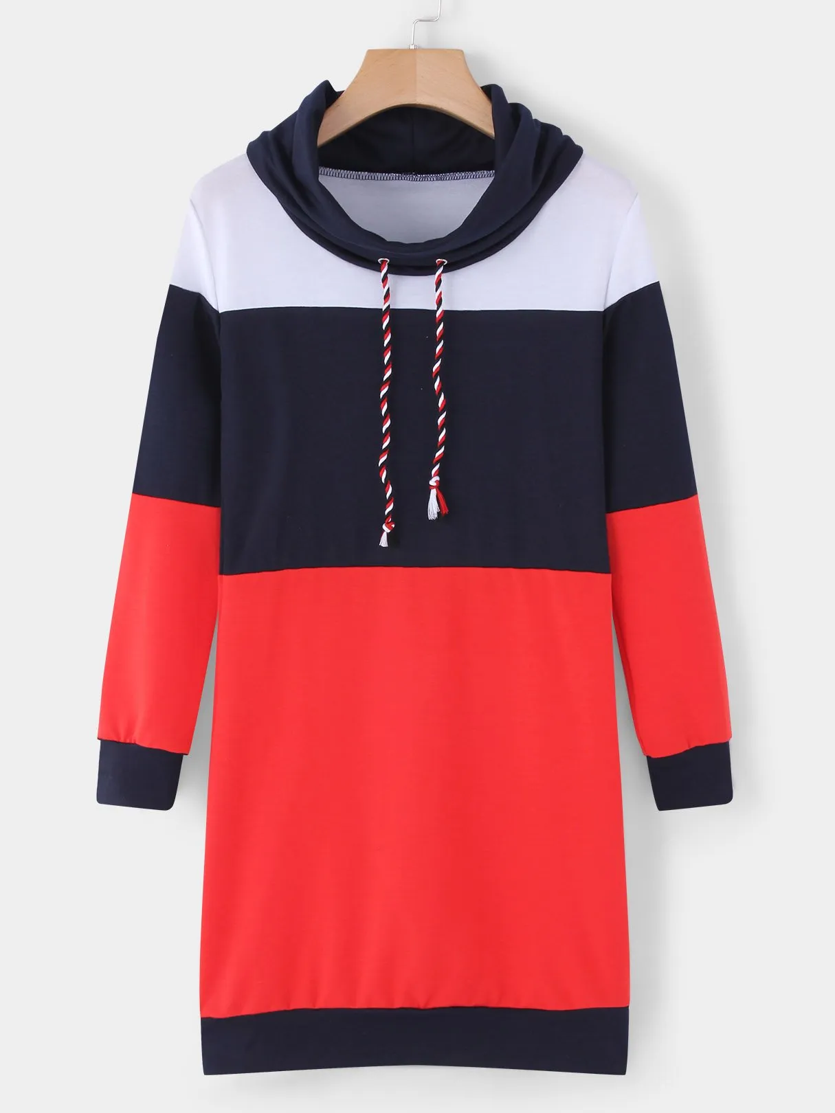 Wholesale Pullover Stripe Long Sleeve Sexy Dresses